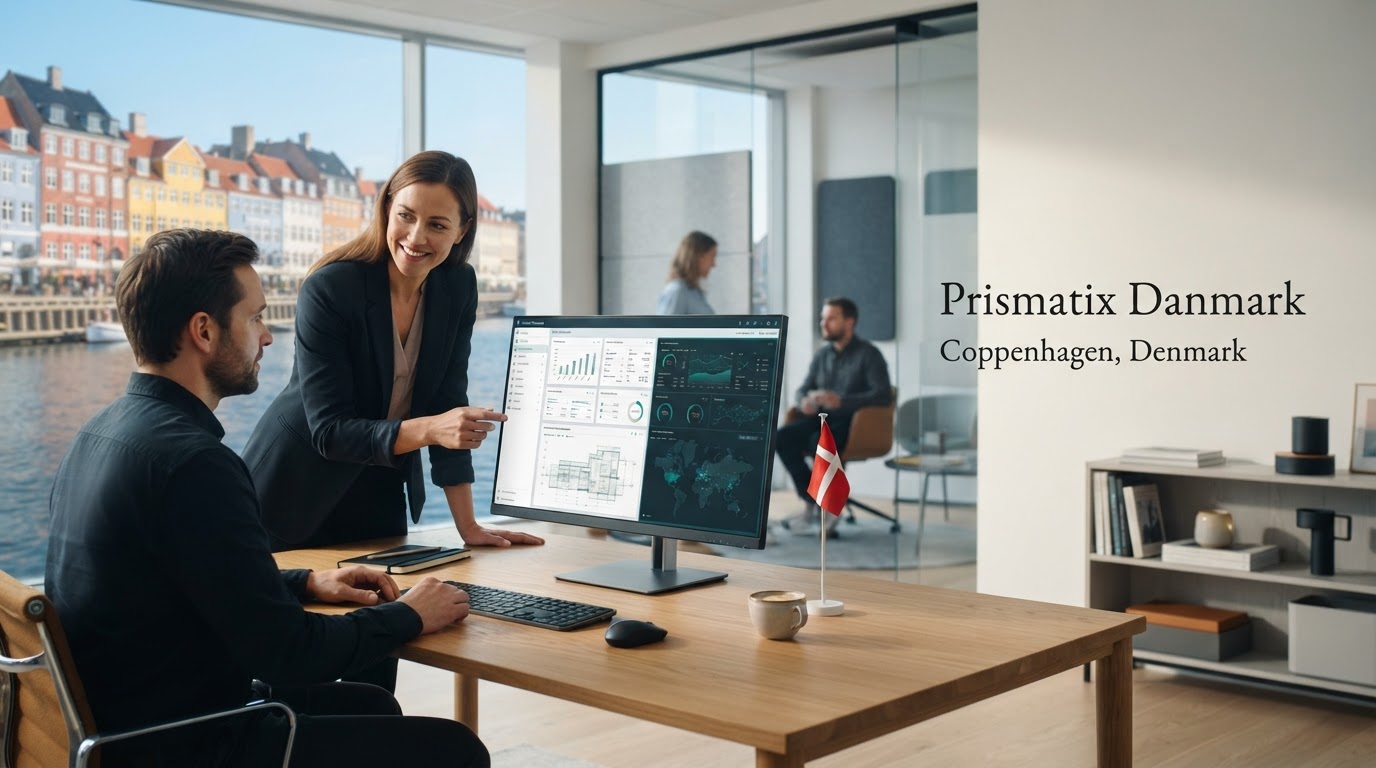 Prismatix Danmark — visualisering af AI-drevet analyse af finansielle data